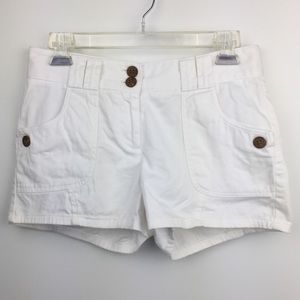 Yank White Shorts